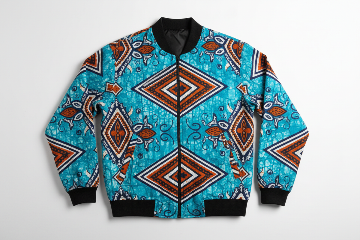 Ankara Bomber Jacket